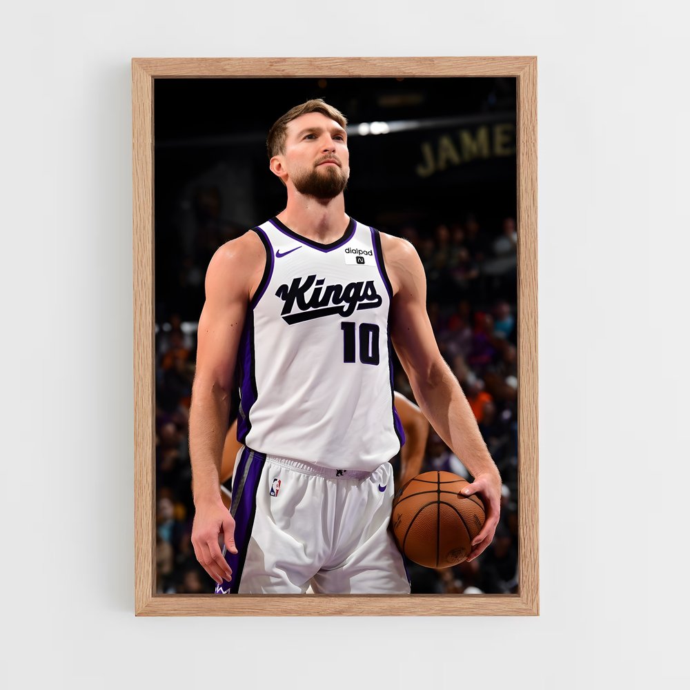 Poster Slam Dunk Sabonis – affiche Basketball (vue 4)